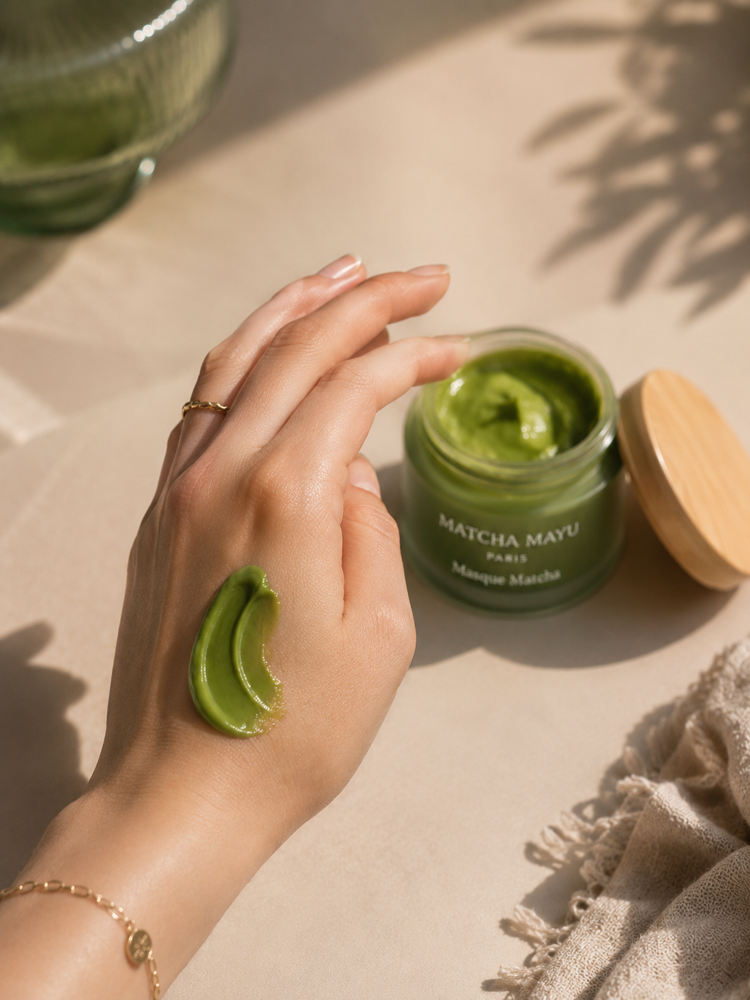 Masque au matcha